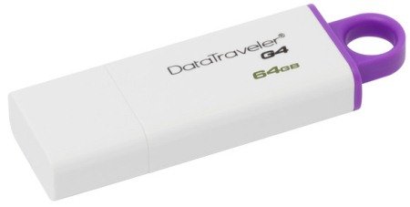 64GB Kingston USB 3.0 Data Traveler G4 fialový - obrázek produktu