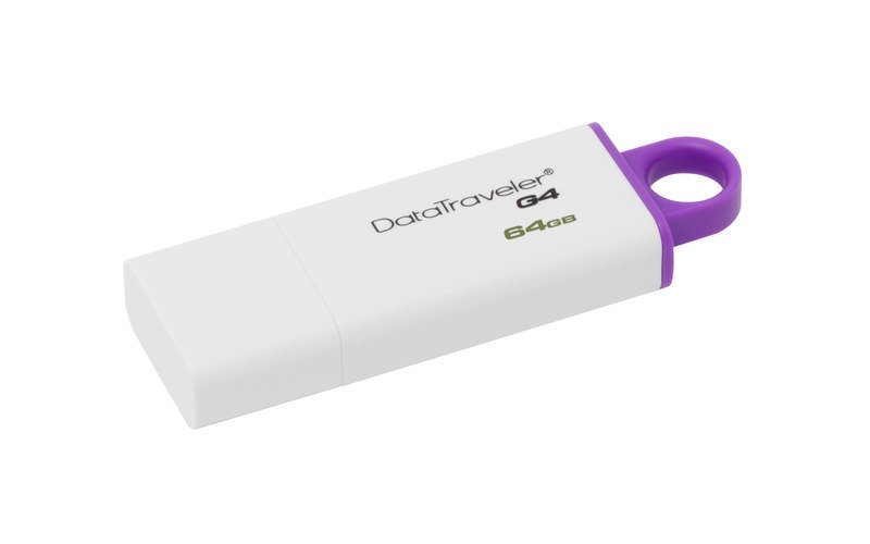 64GB Kingston USB 3.0 Data Traveler G4 fialový - obrázek č. 1
