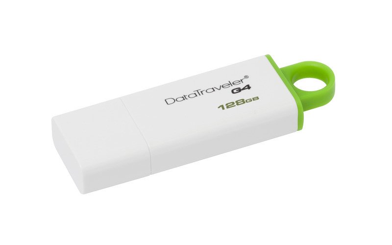 128GB Kingston USB 3.0 Data Traveler G4 zelený - obrázek č. 1