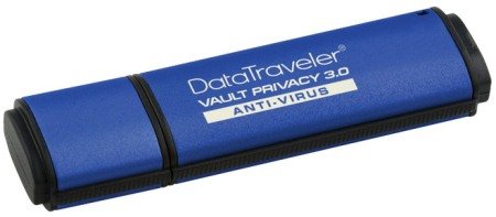 16GB Kingston DTVP30AV USB 3.0 256bit AES +ESET AV - obrázek produktu