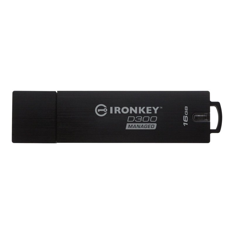 16GB Kingston IronKey D300 šifrovaný USB 3.0 FIPS Level 3 managed - obrázek produktu