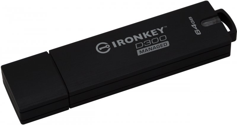 64GB Kingston IronKey D300 šifrovaný USB 3.0 FIPS Level 3 managed - obrázek produktu