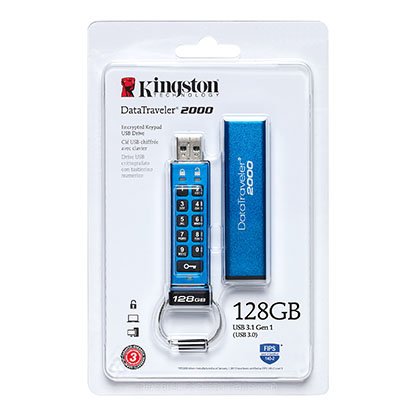 Kingston DataTraveler DT2000/ 128GB/ 135MBps/ USB 3.1 - obrázek č. 2