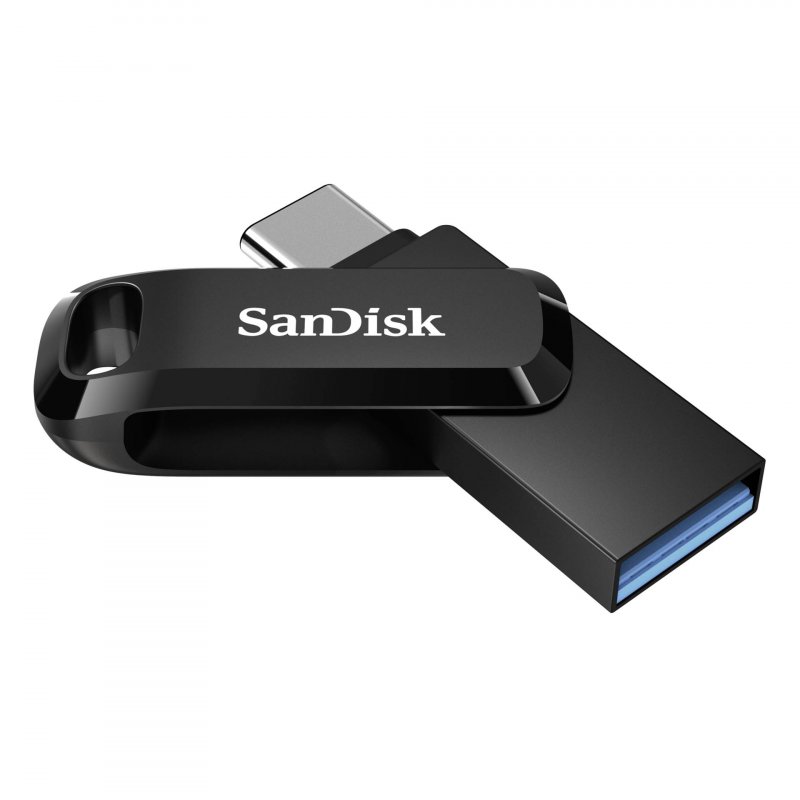 SanDisk Ultra Dual Drive Go/ 32GB/ 150MBps/ USB 3.1/ USB-A + USB-C/ Černá - obrázek produktu