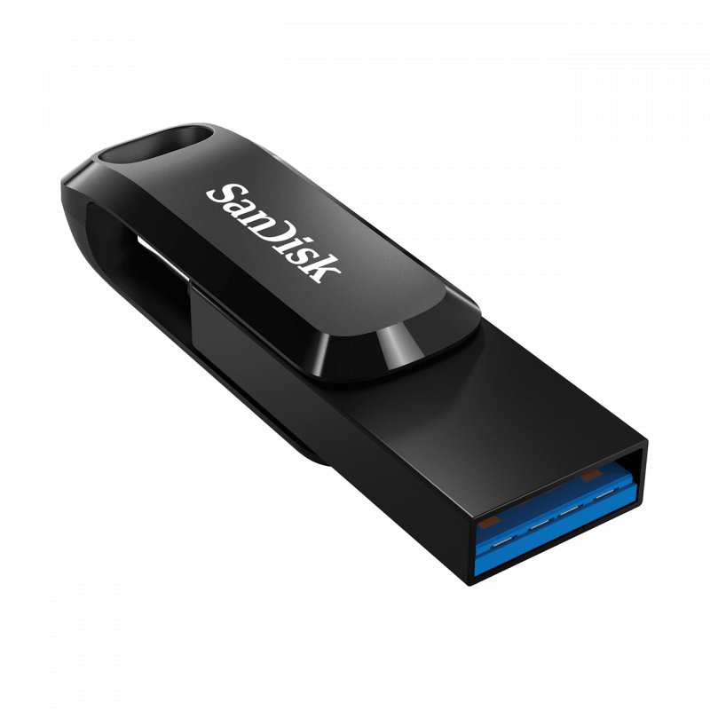 SanDisk Ultra Dual Drive Go/ 32GB/ 150MBps/ USB 3.1/ USB-A + USB-C/ Černá - obrázek č. 2