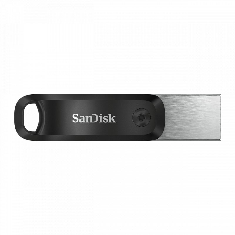 SanDisk iXpand Flash Drive Go/ 256GB/ 300MBps/ USB 3.0/ Lightning + USB-A/ Černá - obrázek č. 3