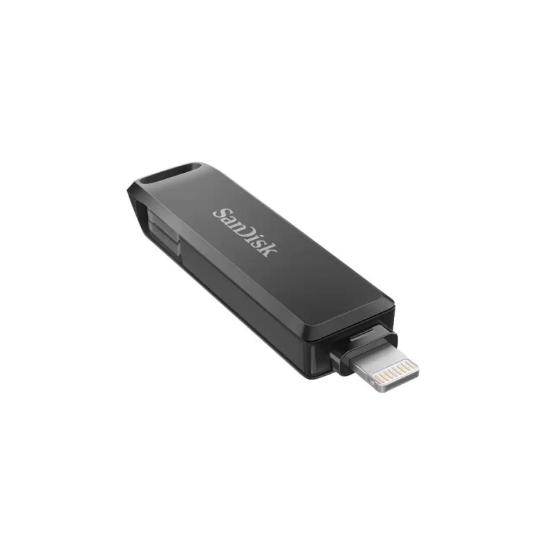 SanDisk iXpand Flash Drive Luxe/ 256GB/ 90MBps/ USB 3.0/ Lightning + USB-A/ Černá - obrázek č. 4
