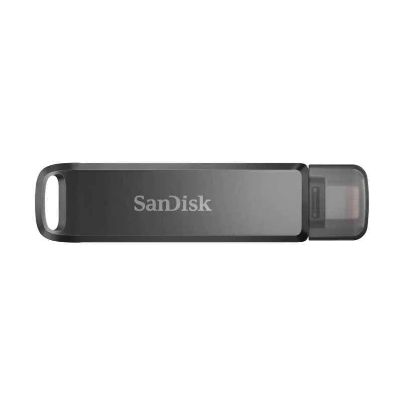 SanDisk iXpand Flash Drive Luxe/ 256GB/ 90MBps/ USB 3.0/ Lightning + USB-A/ Černá - obrázek produktu