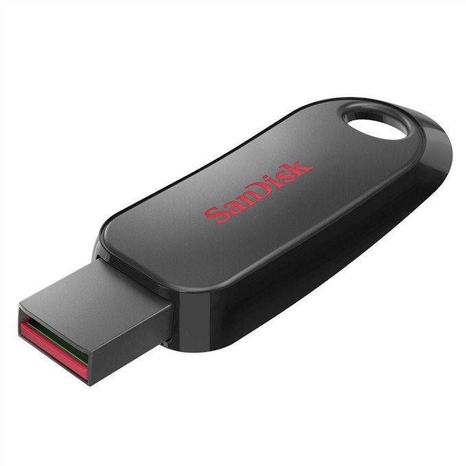 SanDisk Cruzer Snap/ 128GB/ 10MBps/ USB 2.0/ USB-A/ Černá - obrázek produktu