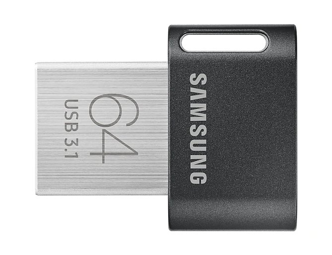 Samsung FIT Plus/ 64GB/ USB 3.2/ USB-A/ Titan Gray - obrázek produktu