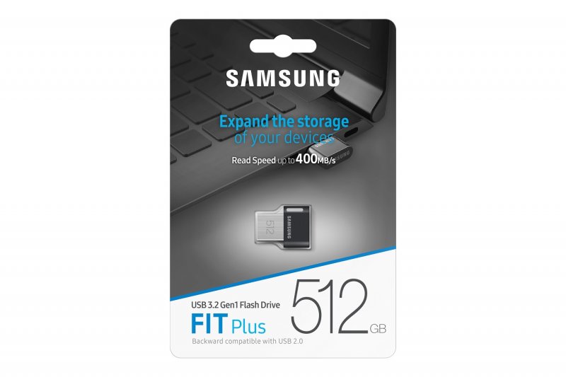 Samsung FIT Plus/ 512GB/ USB 3.2/ USB-A/ Titan Gray - obrázek č. 3