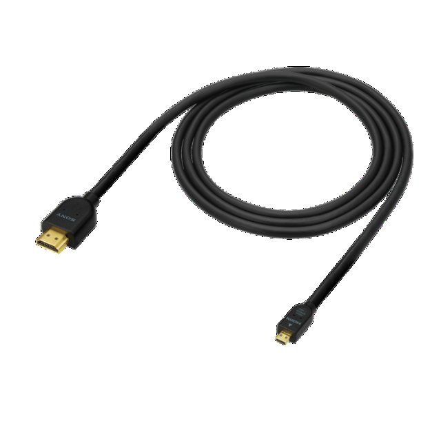 Sony mikro HDMI kabel DLC-HEU15, 1,5m, pro UHD/ 4K - obrázek produktu
