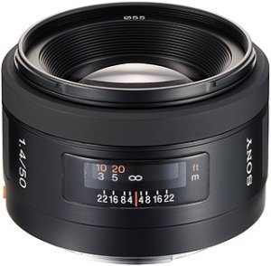 Sony standardní objektiv 50mm SAL-50F14 pro ALPHA - obrázek produktu