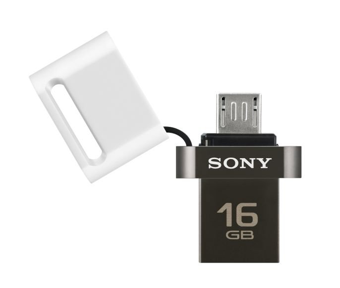 Sony Flash USB 3.0,16GB,PC/ tel, OTG ,bílý - obrázek produktu