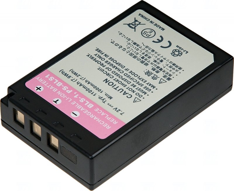 Baterie T6 power Olympus PS-BLS1, 900mAh, 6,5Wh - obrázek produktu