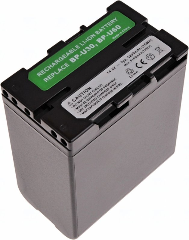 Baterie T6 power Sony BP-U90, BP-U60, 5200mAh, 75Wh - obrázek produktu