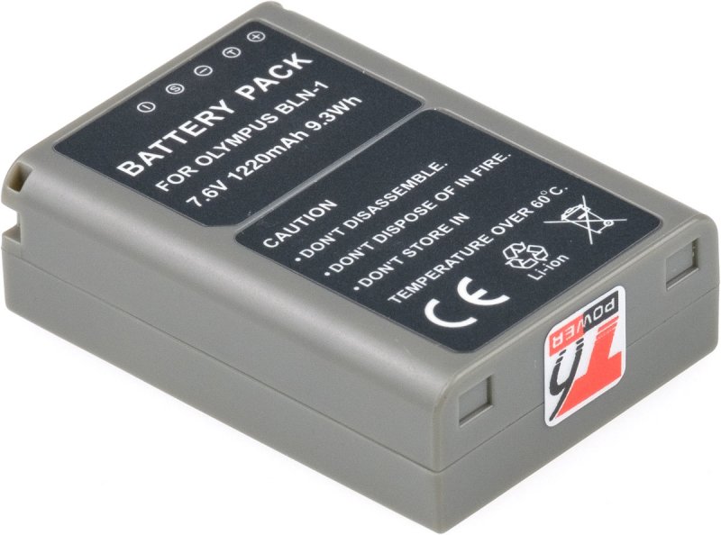 Baterie T6 Power Olympus PS-BLN1, BLN-1, 1220mAh, 9,3Wh - obrázek č. 2