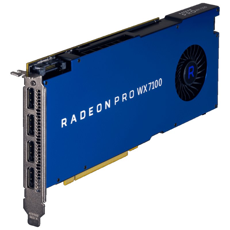 AMD Radeon™ PRO WX 7100 - 8GB GDDR5, 4xDP - obrázek č. 1