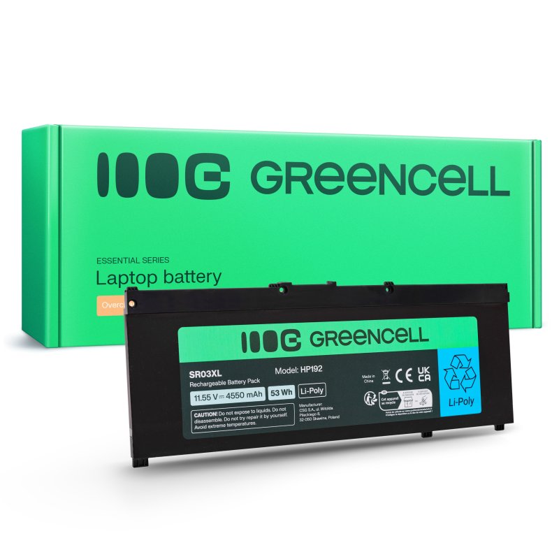Green Cell HP192 Baterie HP SR03XL, L08855-855, L08855-856, L08934-1B1, L08934-2B1, L08934-2C1, L08934-2C2, SR03052XL, H - obrázek č. 1