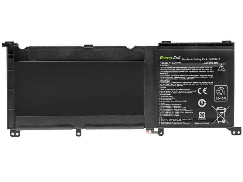 Green Cell AS130 Baterie Asus C41N1416 Asus G501J G501JW G501V G501VW Asus ZenBook Pro UX501 UX501J UX501JW UX501V UX501 - obrázek produktu