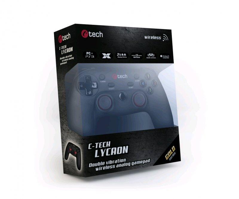 C-TECH Gamepad Lycaon pro PC/ PS3/ Android - obrázek č. 2