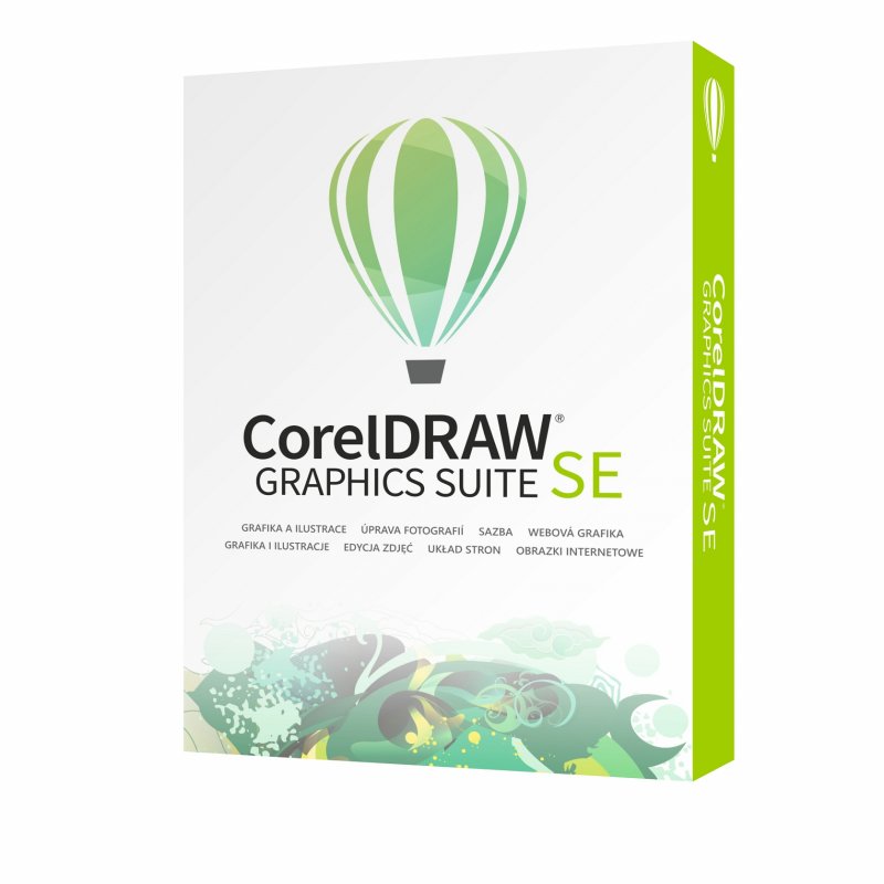 CorelDRAW Graphics Suite SE 2 CZ/ PL EU - obrázek produktu