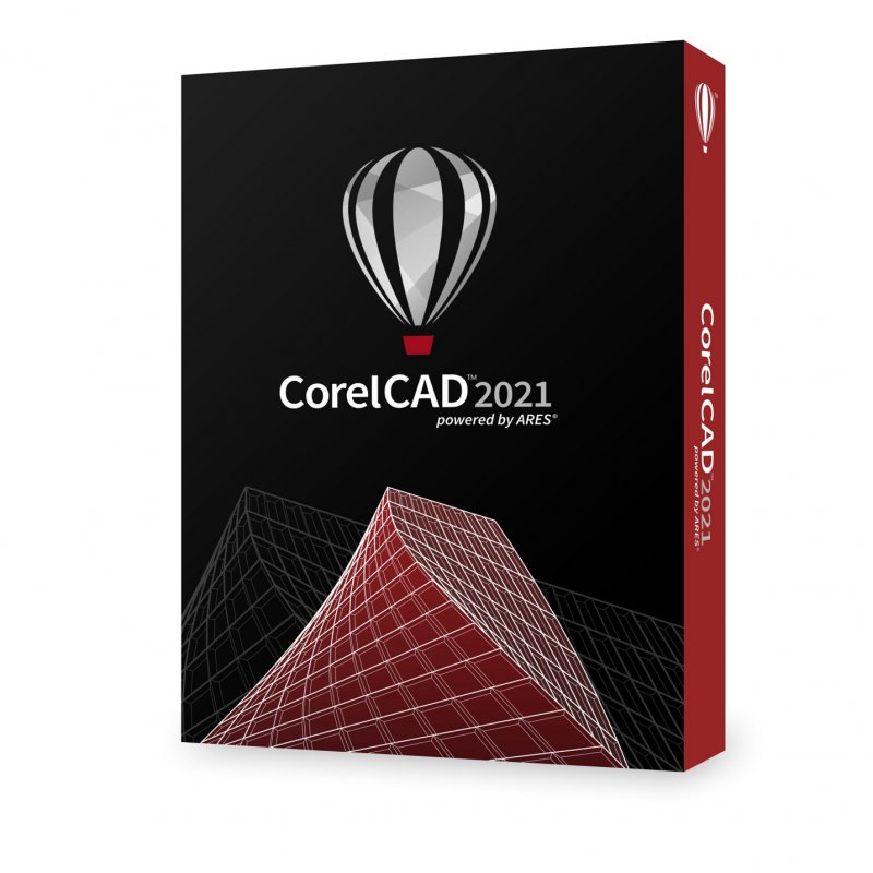 CorelCAD 2021 ML (DVD case) - obrázek produktu