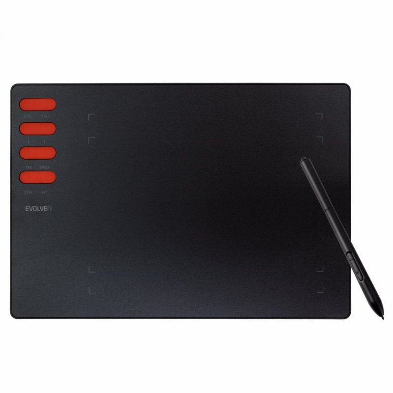EVOLVEO Grafico T8, grafický tablet s osmi klávesami - obrázek produktu