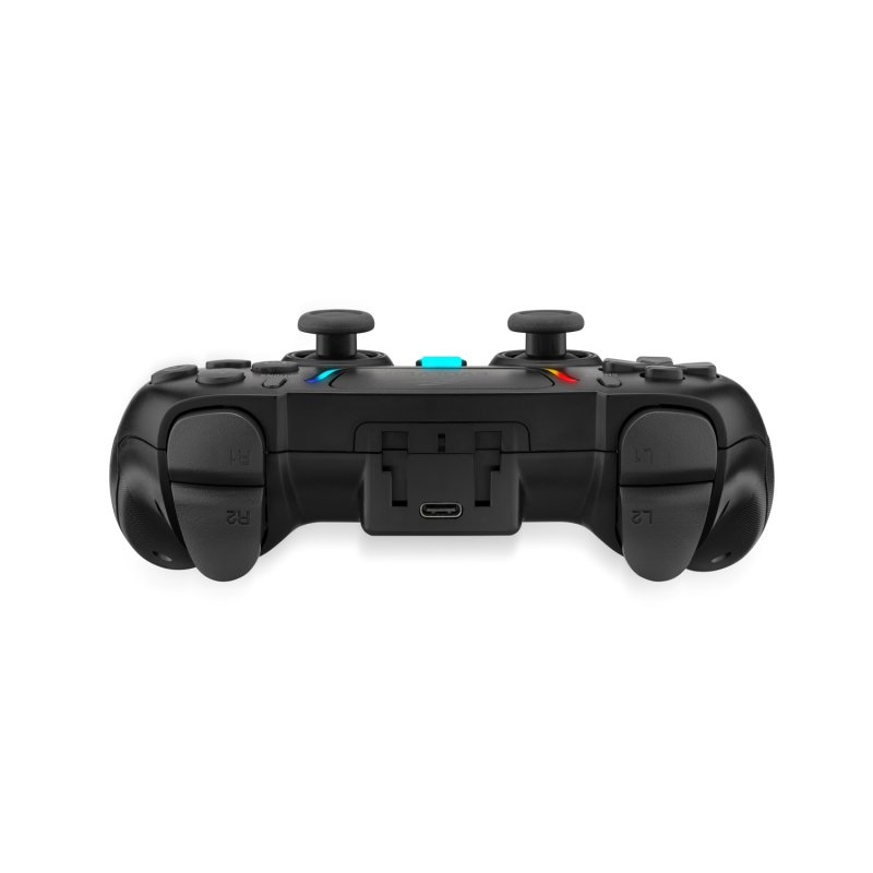 EVOLVEO Ptero2, bezdrátový & drátový gamepad pro PC, PS3 / 4 / 5, iOS, Android, Switch, černý - obrázek č. 5