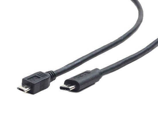 GEMBIRD USB 2.0 Micro BM to Type-C cable (Micro BM/ CM), 3 m - obrázek produktu
