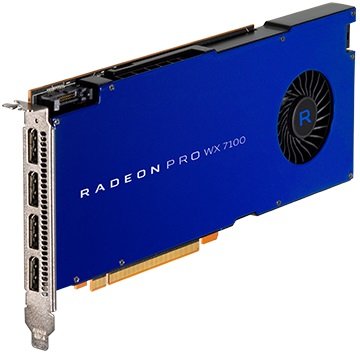 HP Radeon Pro WX 7100 8GB 4x DP - obrázek produktu