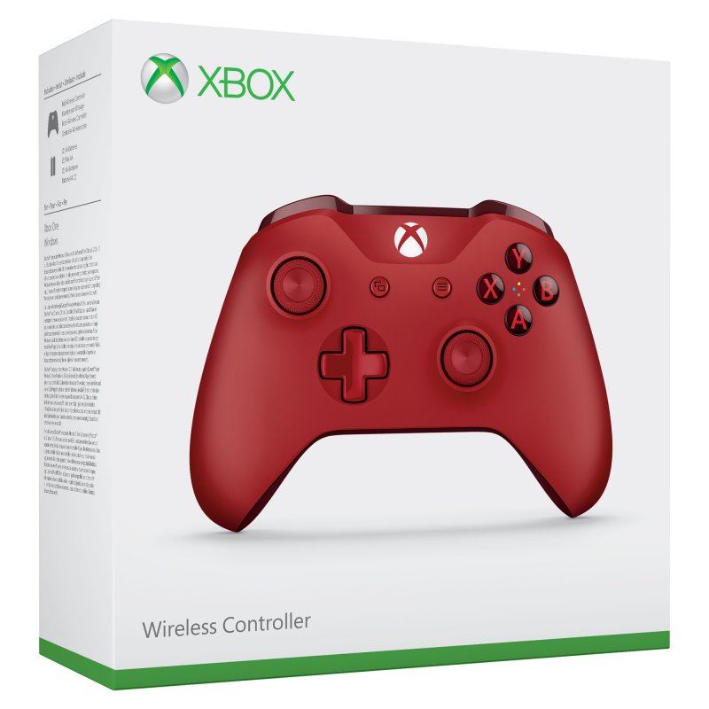 XBOX ONE - Bezdrátový ovladač Xbox One, červený - obrázek č. 4