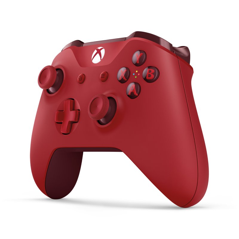 XBOX ONE - Bezdrátový ovladač Xbox One, červený - obrázek produktu