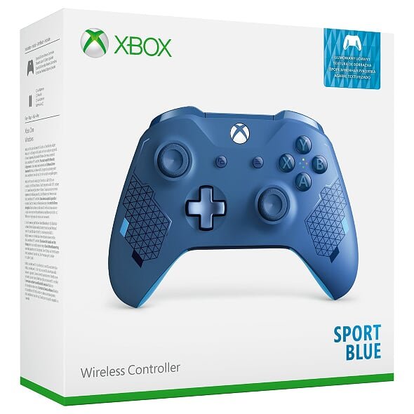 XBOX ONE - Bezdrátový ovladač Xbox One Special Edition Sport Blue - obrázek č. 4