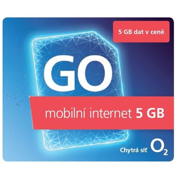O2 Předplacený GO mobilní internet 5GB - obrázek produktu