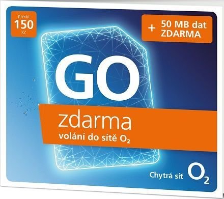 O2 Předplacená karta GO - obrázek produktu