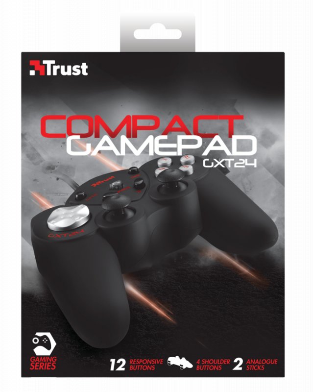 gamepad TRUST GXT 24 Compact Gamepad - obrázek č. 2