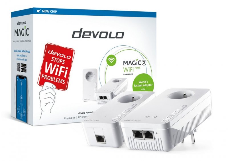 devolo Magic 2 WiFi next Starter Kit 2400 Mbps - obrázek produktu