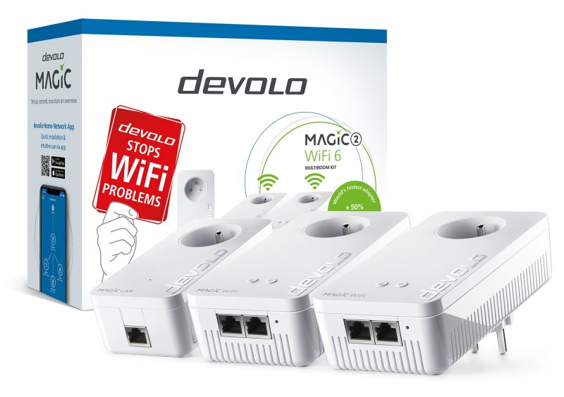 devolo Magic 2 WiFi 6 Multiroom Kit 2400 Mbps - obrázek produktu
