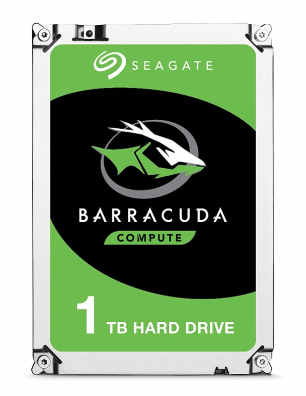 Seagate BarraCuda/ 1TB/ HDD/ 3.5"/ SATA/ 7200 RPM/ Stříbrná/ 2R - obrázek produktu