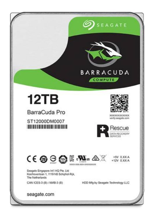 HDD 12TB Seagate BarraCuda Pro 256MB SATAIII - obrázek produktu