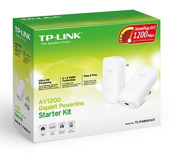 TP-Link TL-PA8010 1200Mbps Powerline Starter Kit (2ks) - obrázek č. 2
