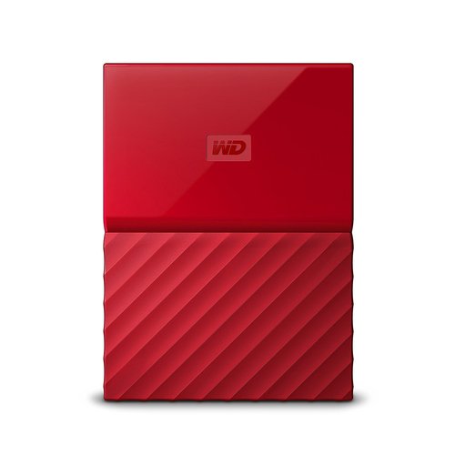 Ext. HDD 2,5" WD My Passport 2TB USB 3.0 červený - obrázek produktu