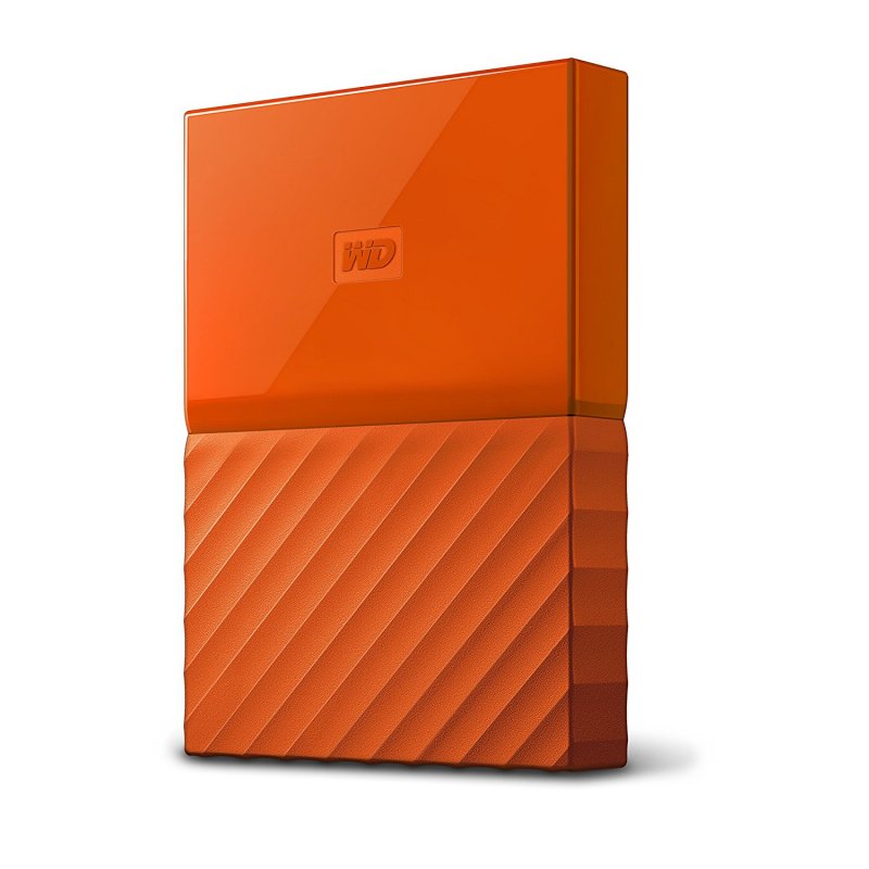 Ext. HDD 2,5" WD My Passport 4TB USB 3.0 oranžový - obrázek produktu