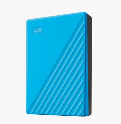 WD My Passport/ 4TB/ HDD/ Externí/ 2.5"/ Modrá/ 3R - obrázek č. 1