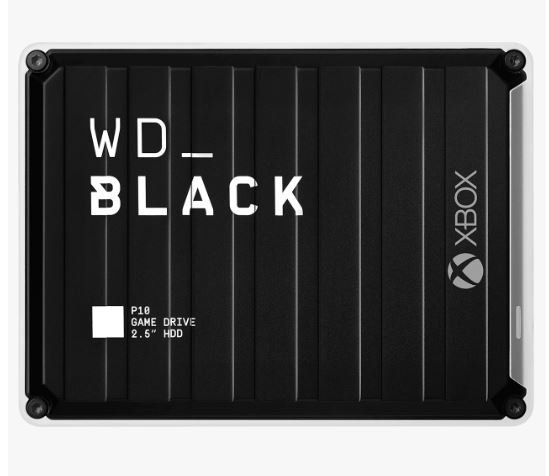 Ext. HDD 2,5" WD_BLACK 5TB P10 Game Drive Xbox One - obrázek č. 3