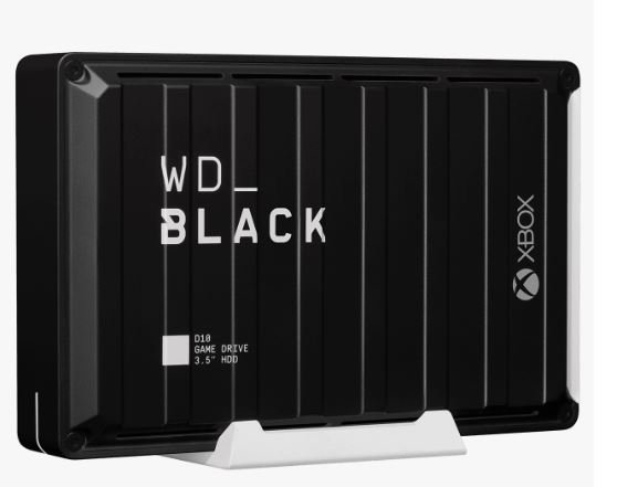 Ext. HDD 3,5" WD_BLACK 12TB D10 Game Drive XboxOne - obrázek č. 3