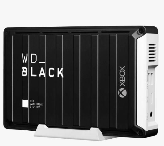 Ext. HDD 3,5" WD_BLACK 12TB D10 Game Drive XboxOne - obrázek č. 2