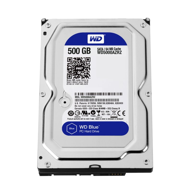 HDD 500GB WD5000AZRZ Blue 64MB SATAIII/ 600 5400rpm - obrázek č. 4