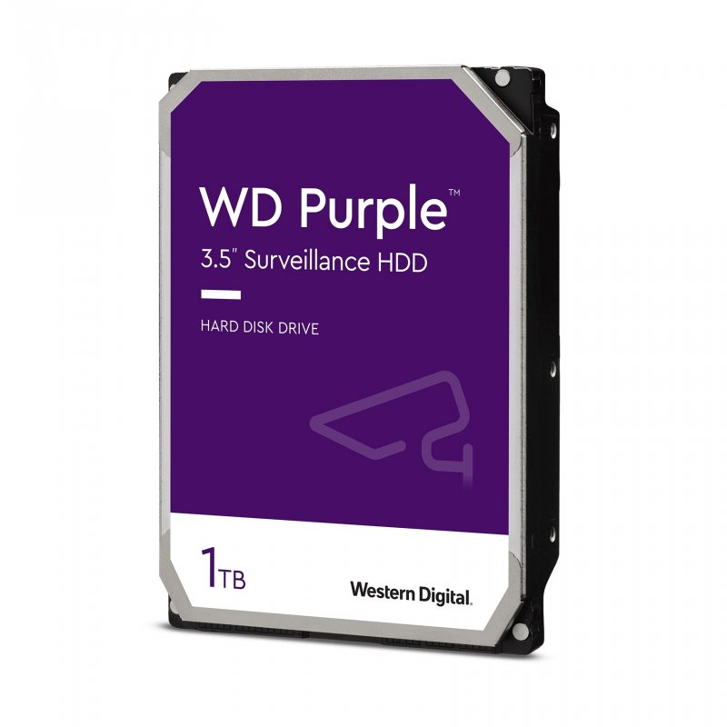 WD Purple / 1TB / HDD / 3.5" / SATA / 5400 RPM - obrázek produktu